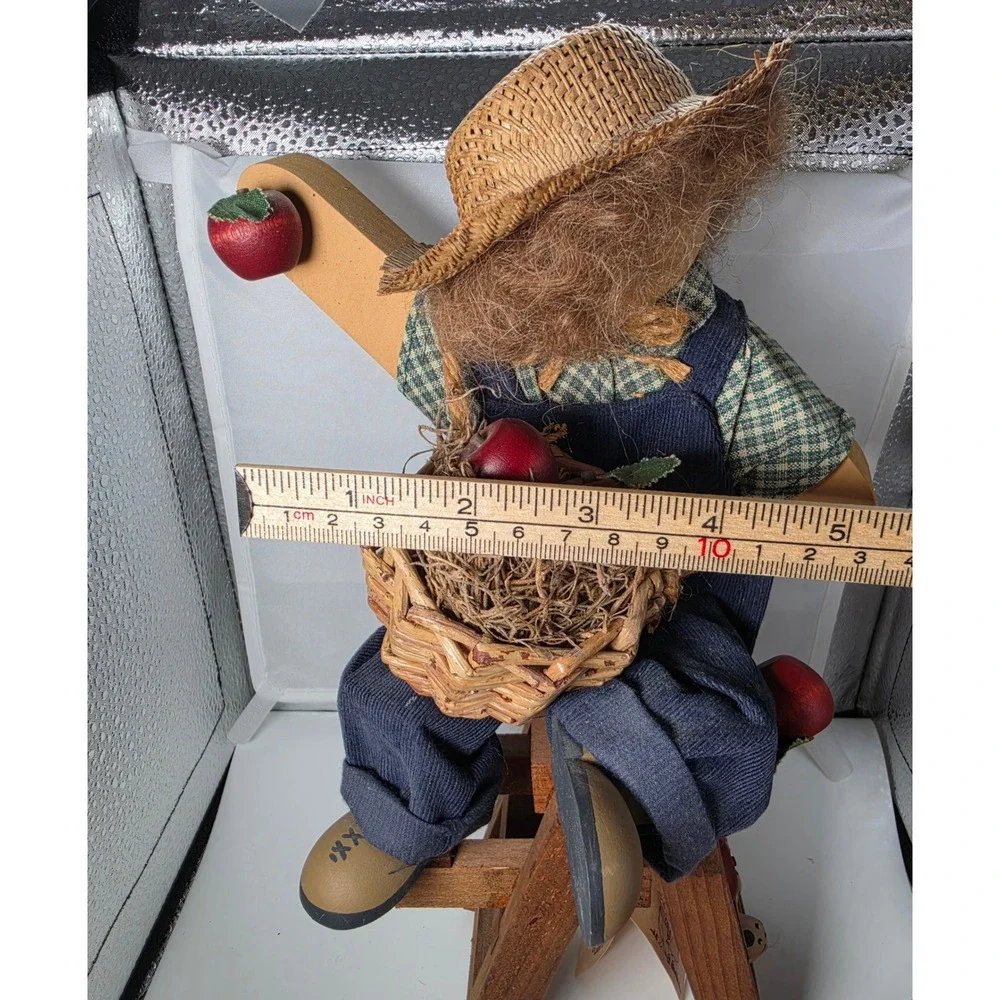 Lizzie High Luther Bowman Wooden Folk Doll 1993 Ladie Friends 2nd Edition 12in